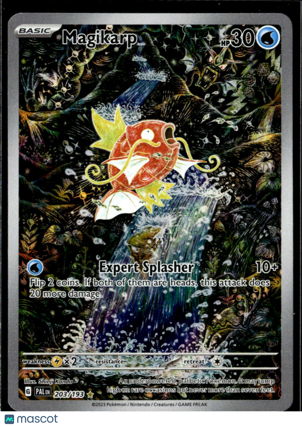 Magikarp 2023 Paldea Evolved Holo Secret Rare #203/193