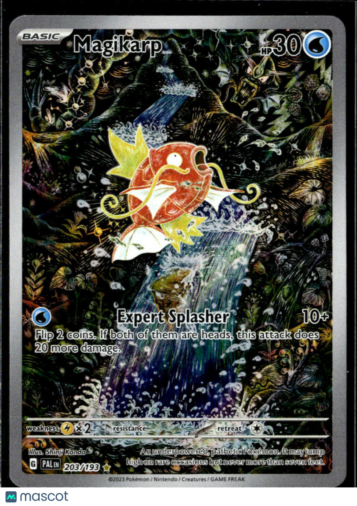 Magikarp 2023 Paldea Evolved Holo Secret Rare #203/193
