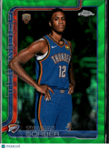Thomas Sorber 2026 Topps Chrome RC Green Wave 14/99 Oklahoma City Thunder