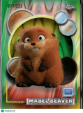 Mabel Beaver 2026 Topps Chrome Disney Debut Green Refractor 17/225 #110
