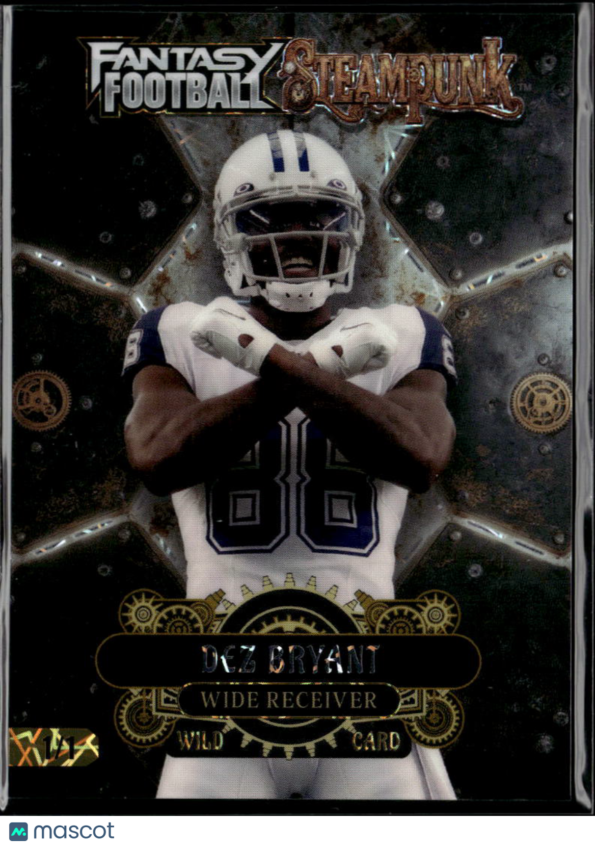 Dez Bryant 2026 Wild Card Steampunk Dallas Cowboys 1/1