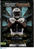 Dez Bryant 2026 Wild Card Steampunk Dallas Cowboys 1/1