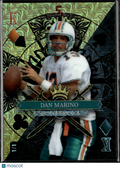 Dan Marino 2024 Wild Card 5 Card Draw Stacked Deck 1/1 Miami Dolphins