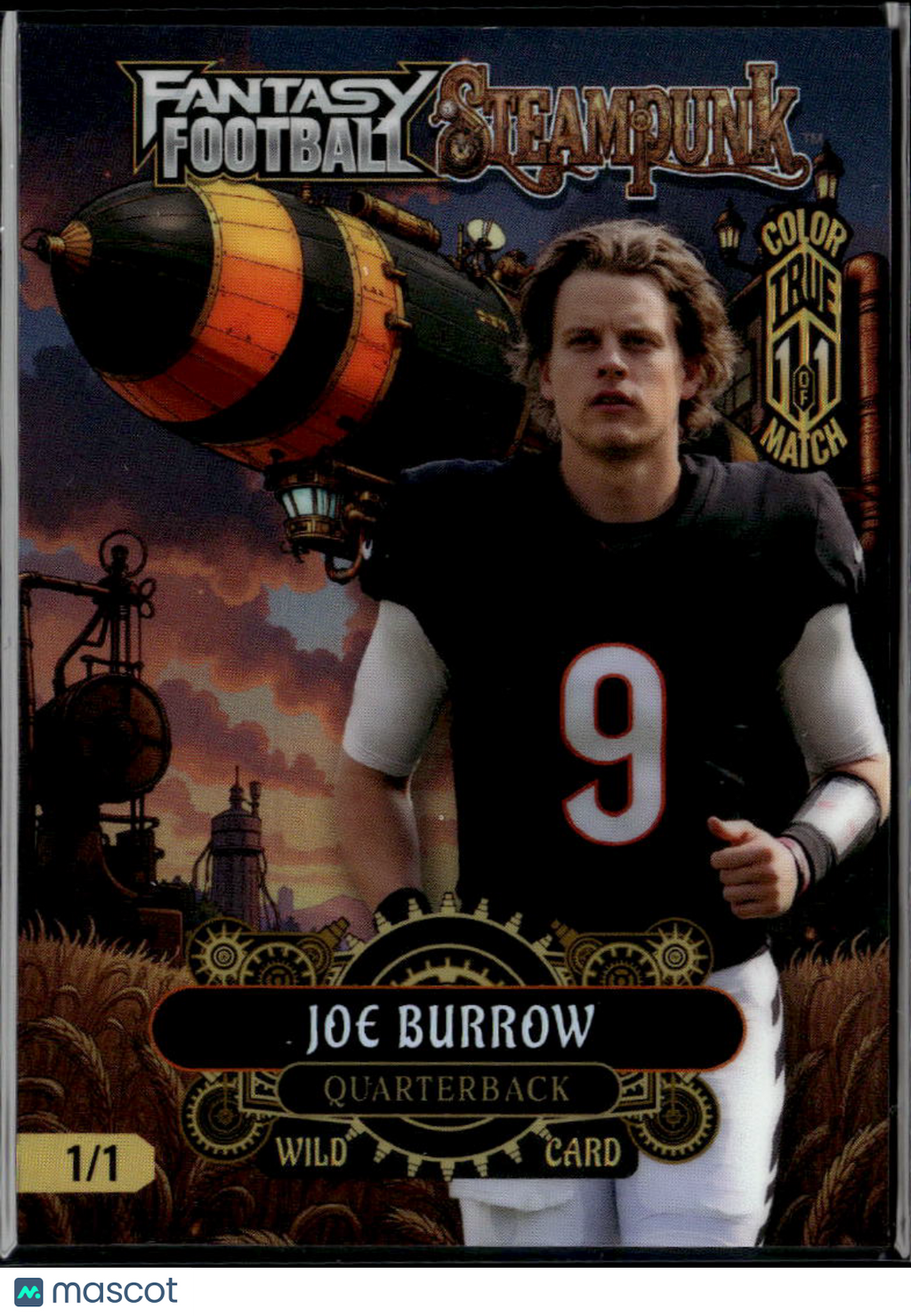 Joe Burrow 2026 Wild Card Steampunk 1/1 Cincinnati Bengals