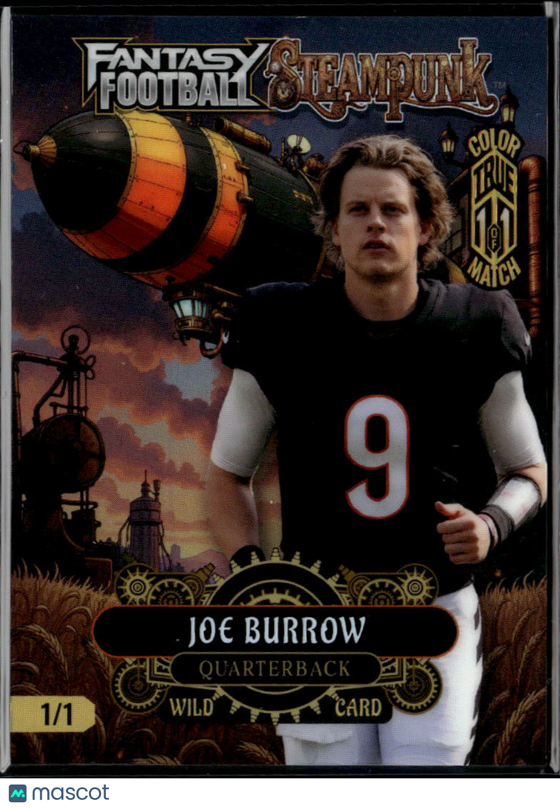 Joe Burrow 2026 Wild Card Steampunk 1/1 Cincinnati Bengals
