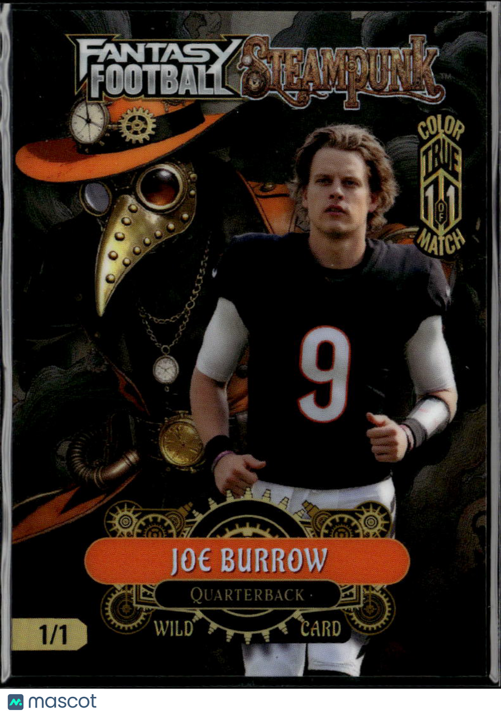 Joe Burrow 2026 Wild Card Steampunk 1/1 Cincinnati Bengals