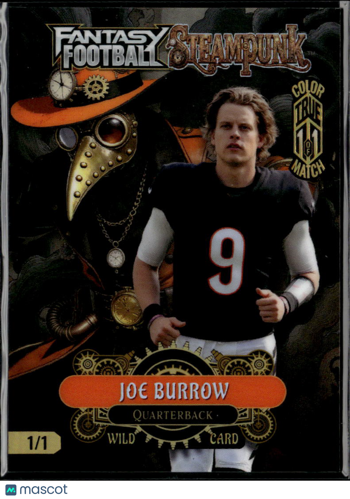 Joe Burrow 2026 Wild Card Steampunk 1/1 Cincinnati Bengals