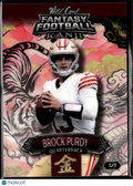 Brock Purdy 2026 Wild Card Fantasy Football Kanji 1/1 San Francisco 49ers