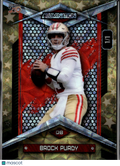 Brock Purdy 2026 Wild Card Alumination 1/1 San Francisco 49ers