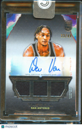 Devin Vassell 2024 Topps 3 Auto Autograph Jersey 33/49 San Antonio Spurs
