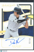Dax Kilby 2026 Immaculate On Card Auto Autograph 2/10 New York