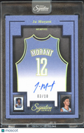 Ja Morant 2025 Signature Series Made to Frame Auto Autograph 3/10 Grizzlies