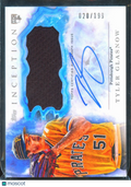 Tyler Glasnow 2017 Topps Inception Auto Autograph Patch RC 20/199 Pirates