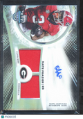 Nate Frazier 2025 Bowman's Best Auto Autograph Patch RC Georgia Bulldogs