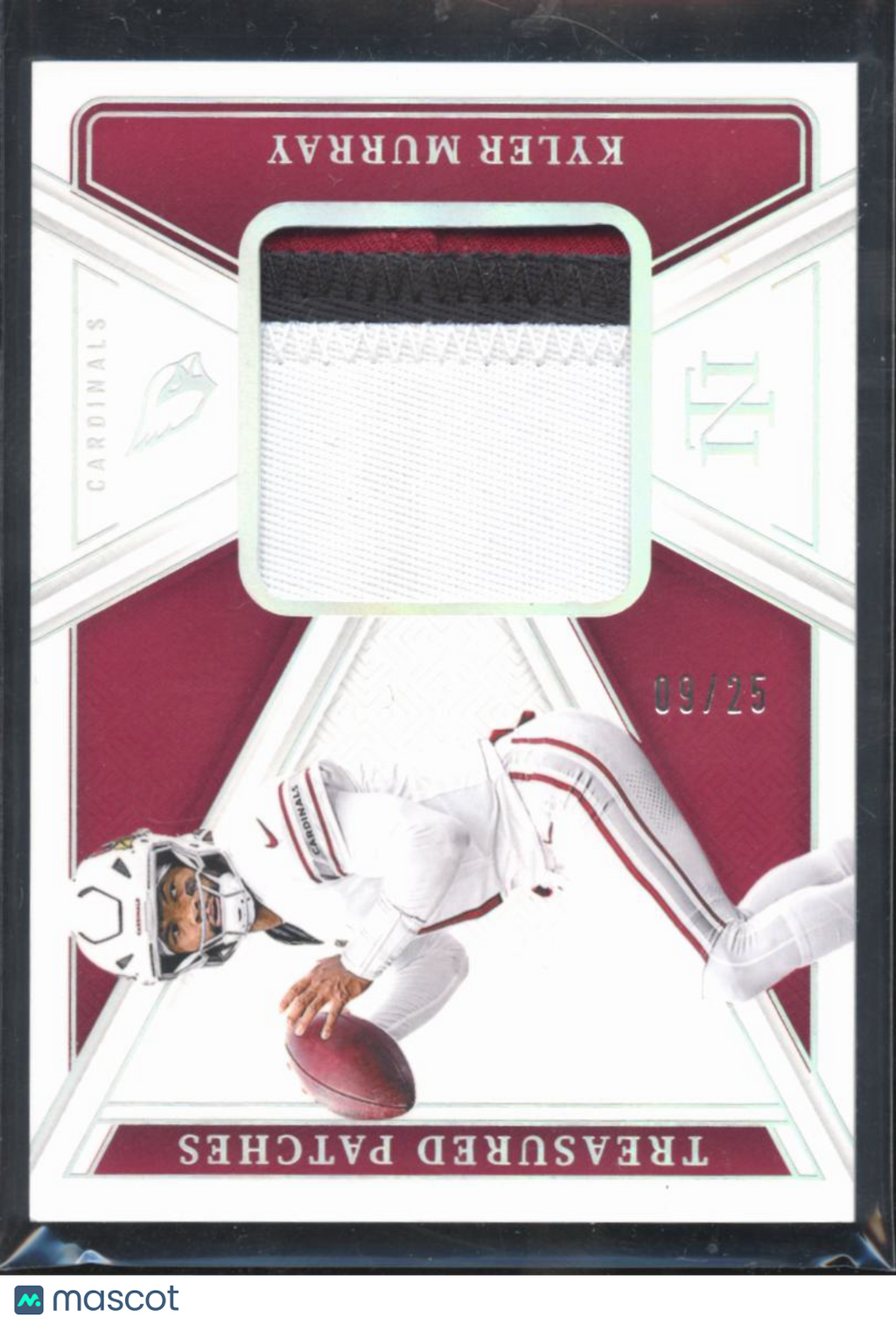 Kyler Murray 2024 National Treasures 3 Color Patch 9/25 Arizona Cardinals