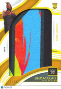 Odyssey Jones 2022 Immaculate WWE Rookie RC Shirt Patch 25/31