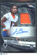 Jahdae Barron 2025 Phoenix Auto Autograph Patch RC 195/249 Denver Broncos