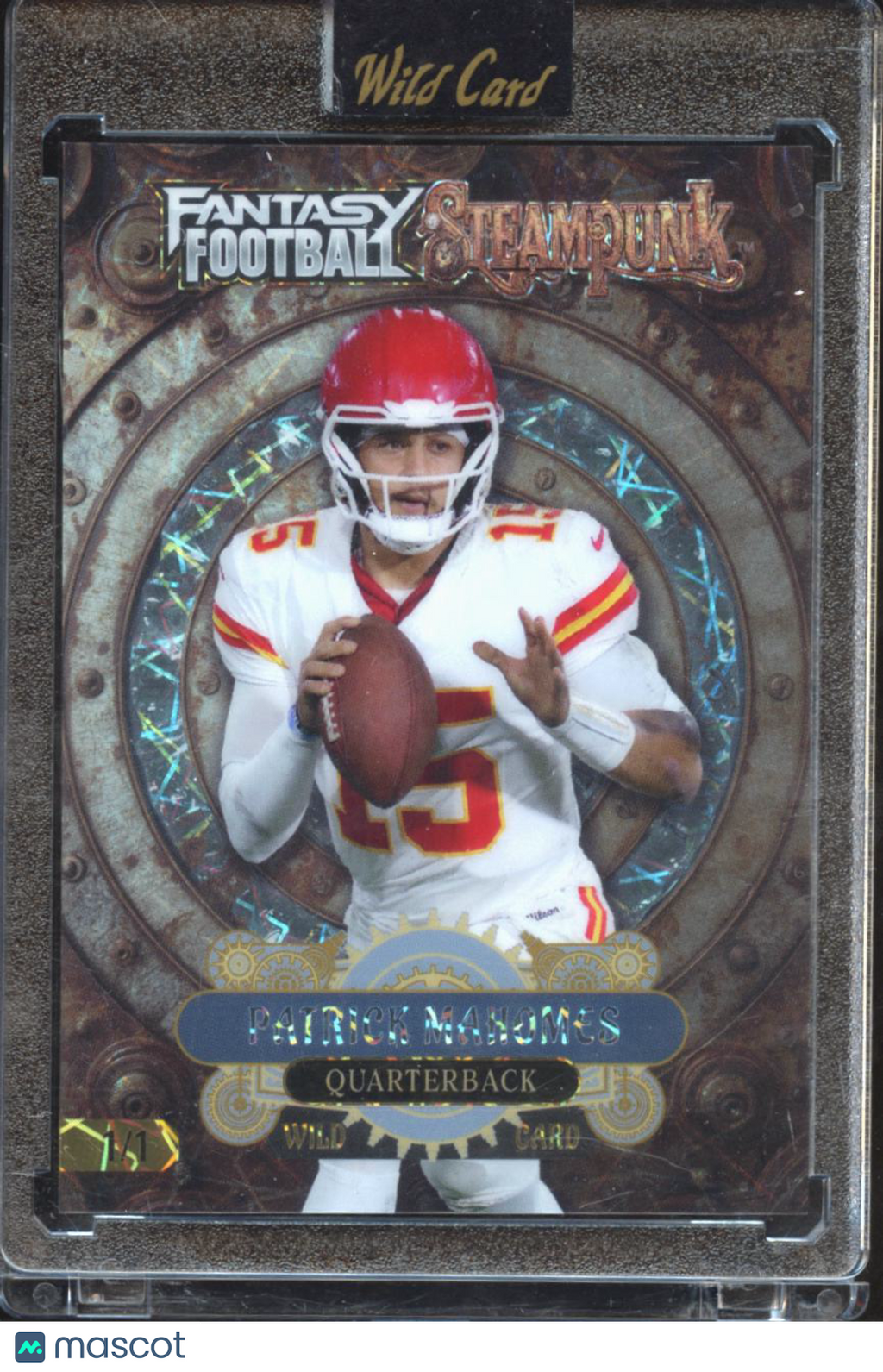 Patrick Mahomes 2026 Wild Card Steampunk 1/1 Kansas City Chiefs