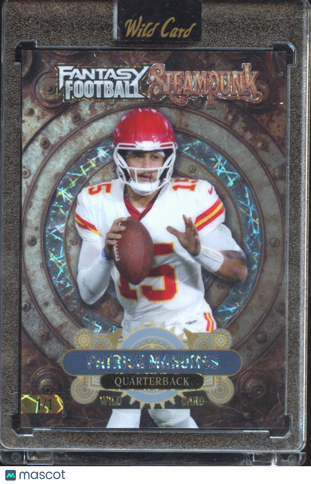 Patrick Mahomes 2026 Wild Card Steampunk 1/1 Kansas City Chiefs