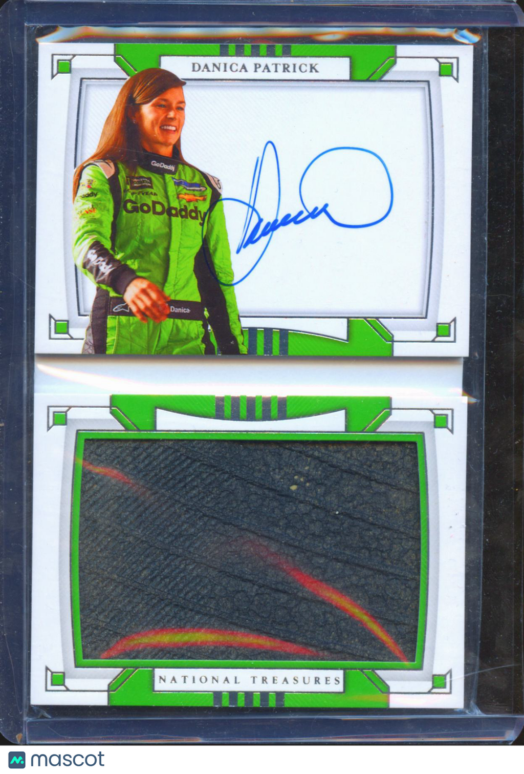 Danica Patrick 2020 National Treasures Racing Auto Autograph Booklet 21/25