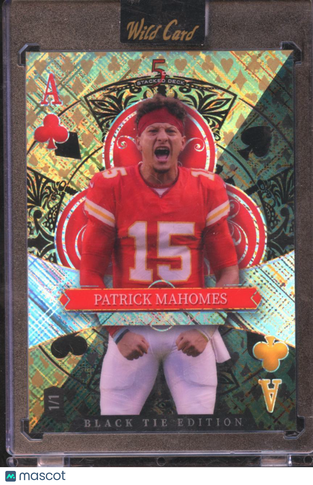 Patrick Mahomes 2026 Wild Card Black Tie Edition 11 Kansas City Chiefs