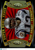 Tom Brady 2011 Topps Super Bowl XXXIX Die-Cut New England Patriots