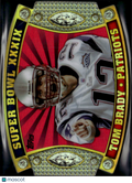 Tom Brady 2011 Topps Super Bowl XXXIX Die-Cut New England Patriots