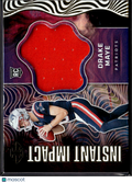 Drake Maye 2024 Illusions Impact Jersey Patch RC New England Patriots