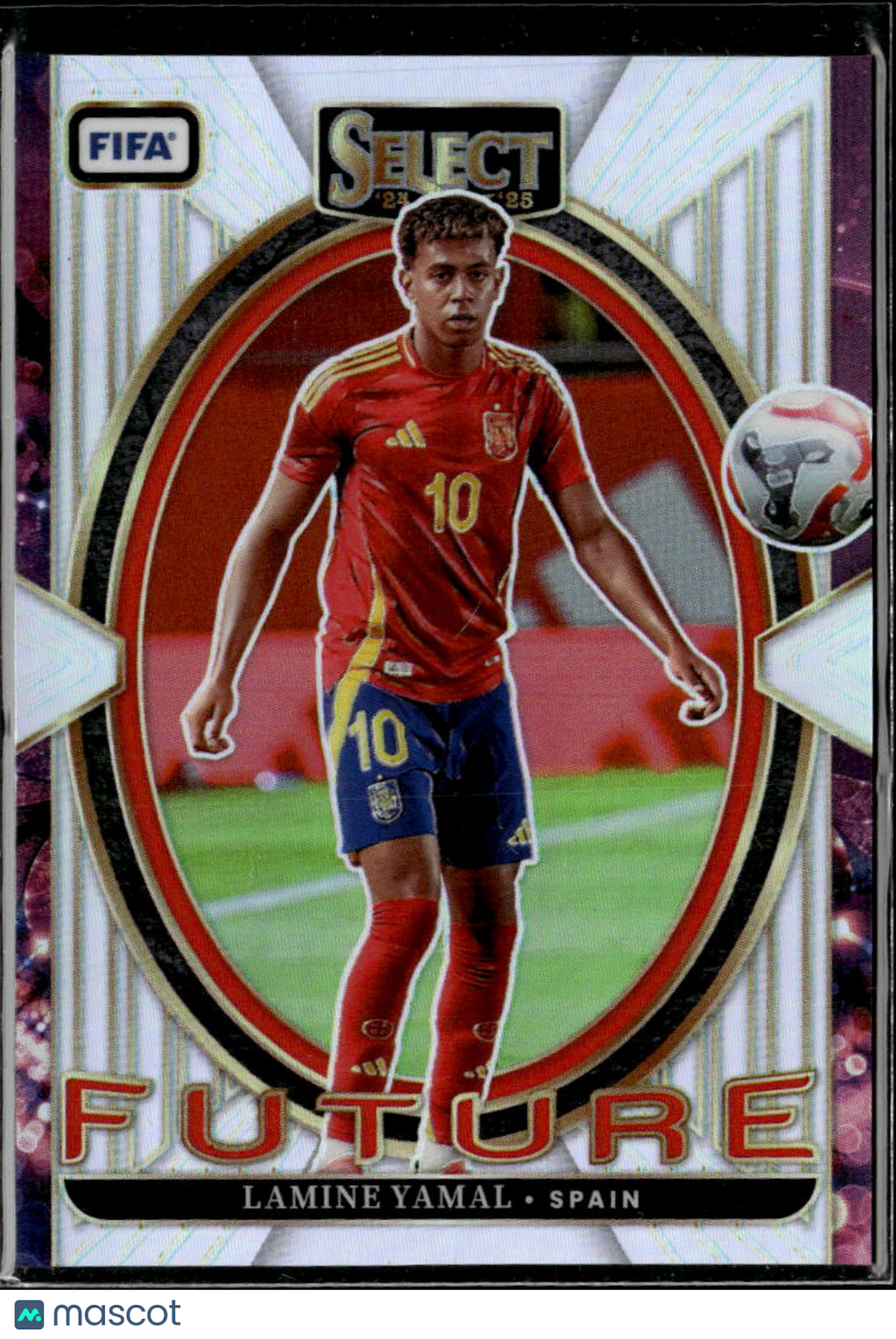Lamine Yamal 2024-25 Select FIFA Soccer Future Silver Prizm Spain