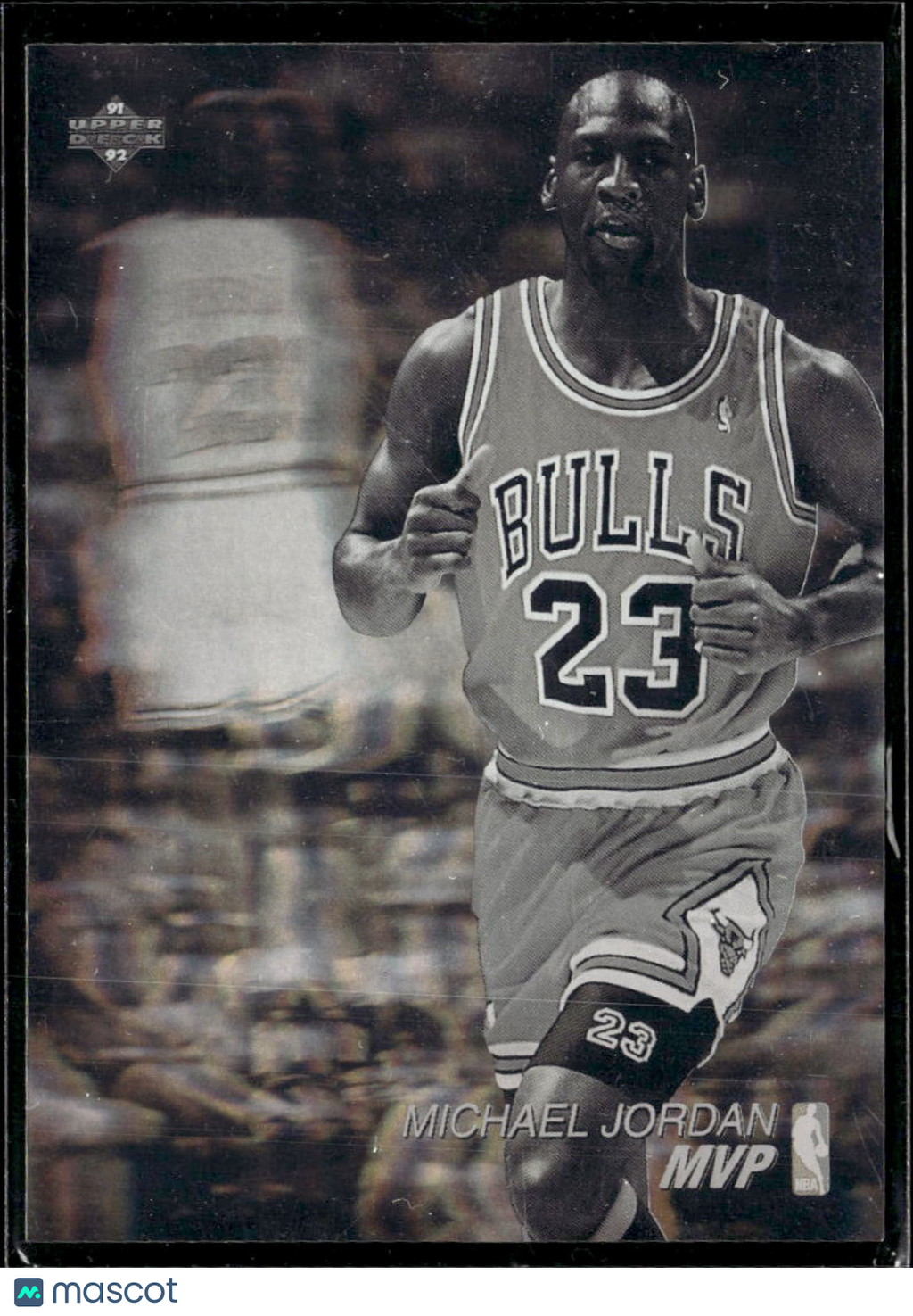 Michael Jordan 1991 Upper Deck Hologram #AW4 Chicago Bulls