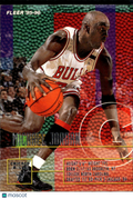 Michael Jordan 1995-96 Fleer #22 Chicago Bulls
