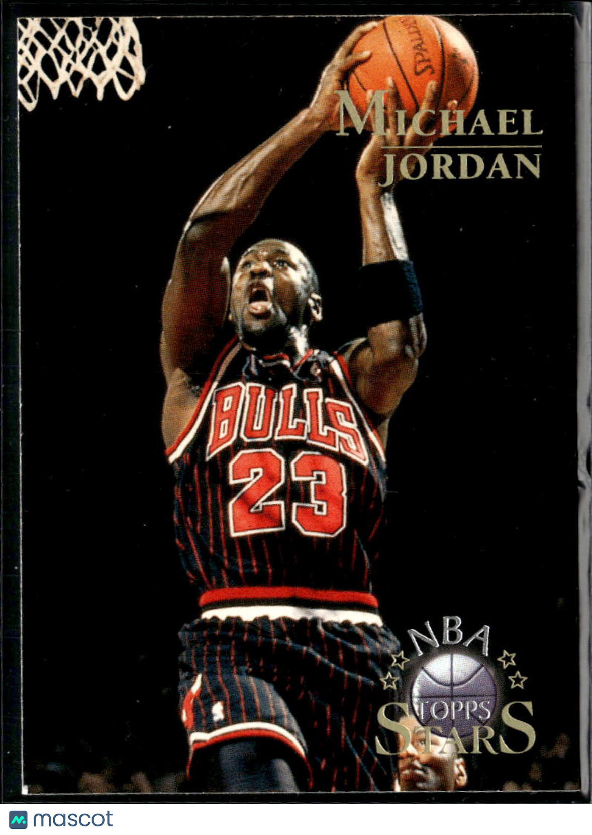 Michael Jordan 1996 Topps Stars #24 Chicago Bulls