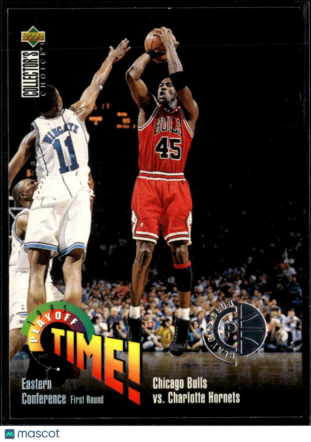 Michael Jordan 1995 Upper Deck Collector's Choice Playoff Player's Club Bulls