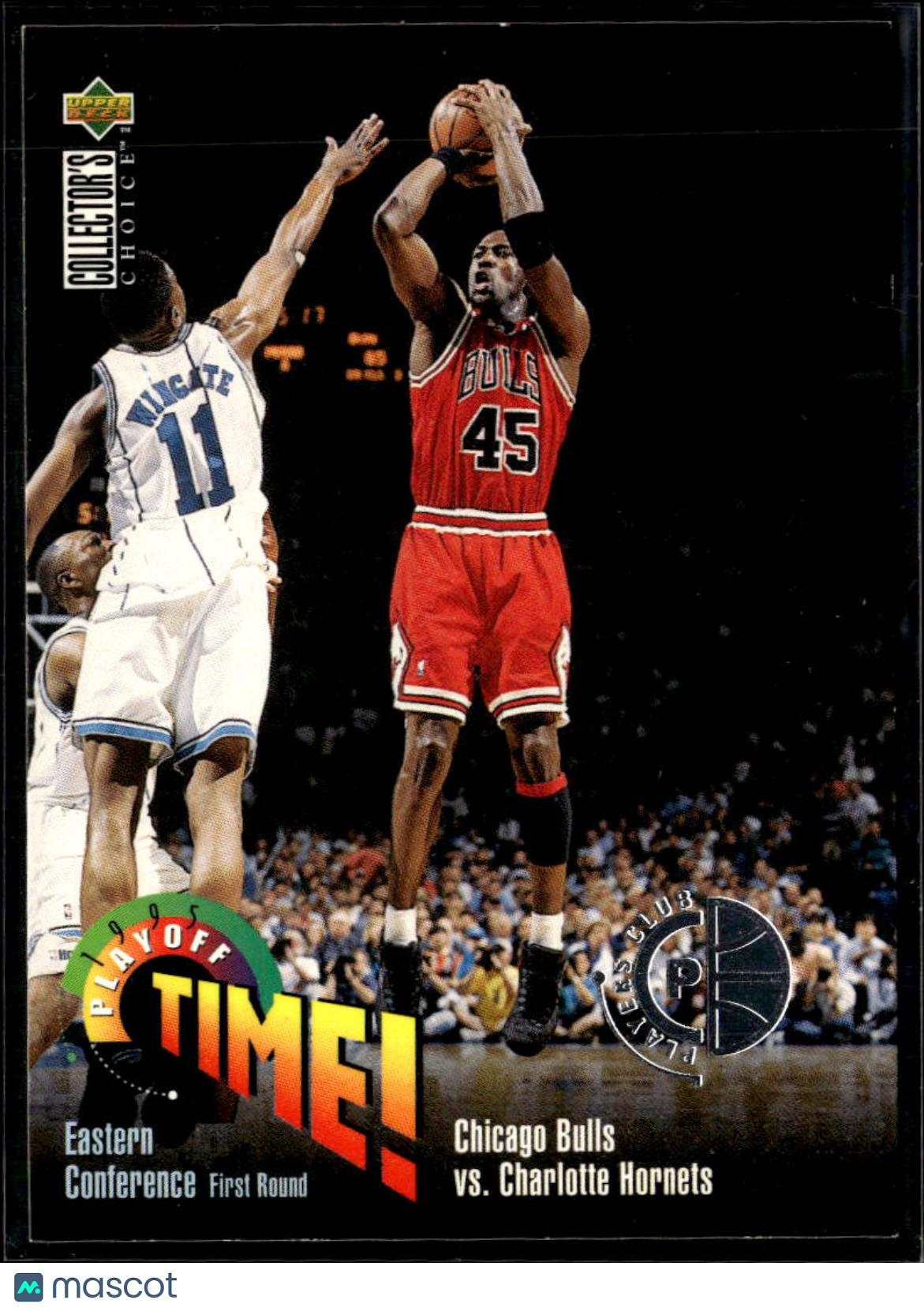 Michael Jordan 1995 Upper Deck Collector's Choice Playoff Player's Club Bulls