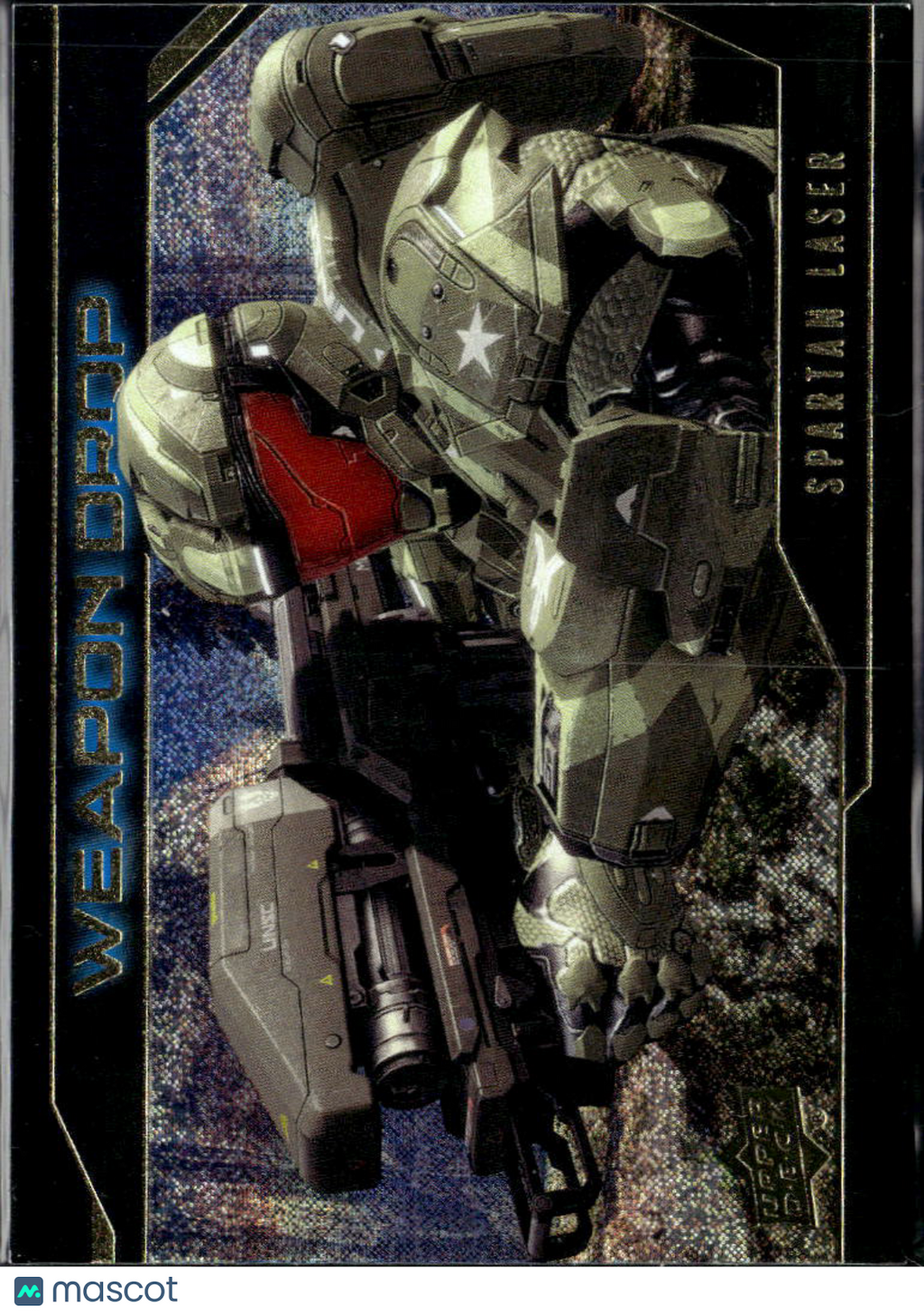 Spartan Laser 2024 Upper Deck Halo Legacy Weapon Drop #WD-26