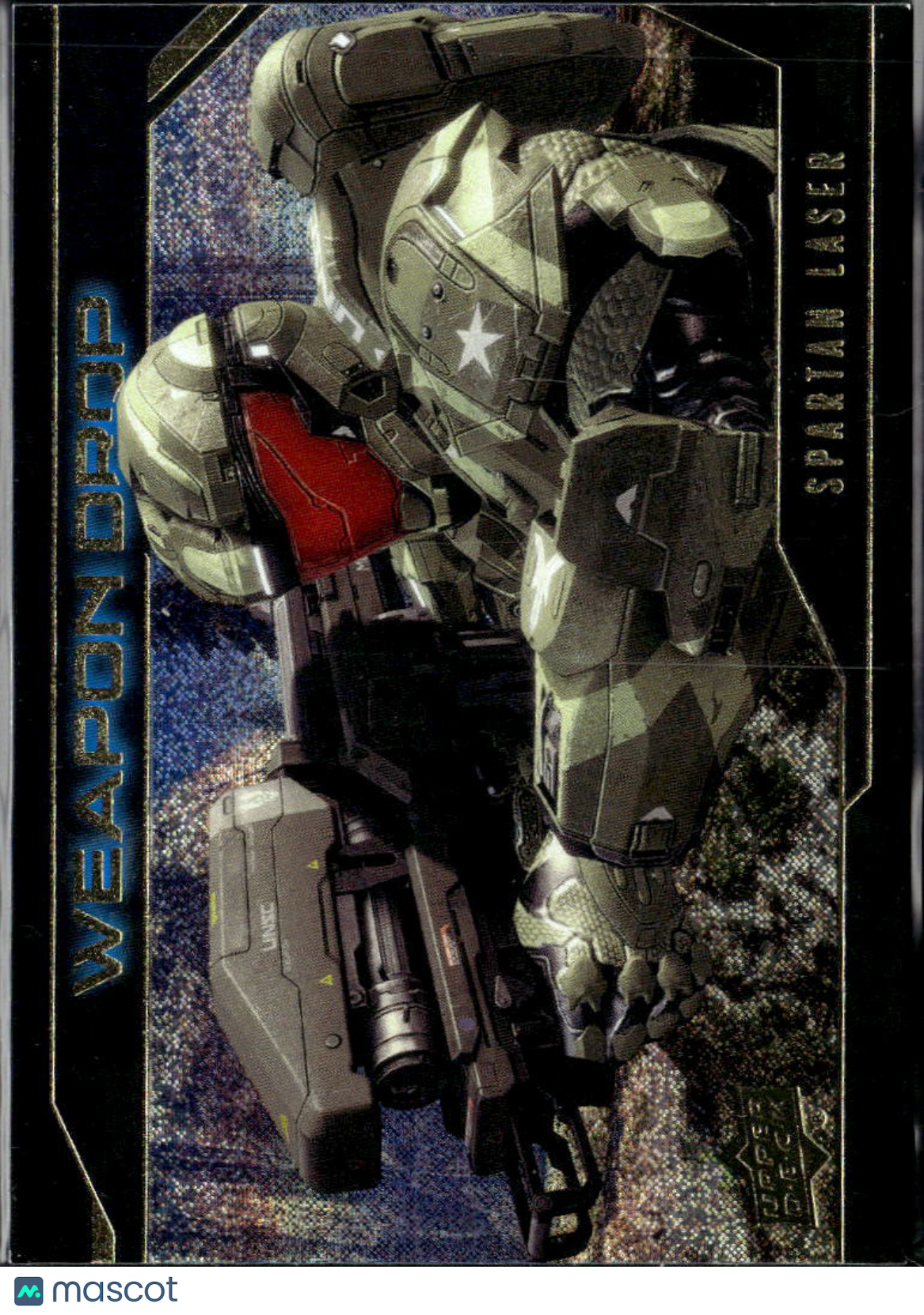 Spartan Laser 2024 Upper Deck Halo Legacy Weapon Drop #WD-26