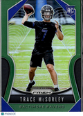Trace McSorley 2019 Panini Prizm RC Green Prizm Baltimore Ravens