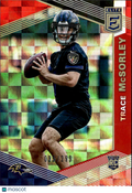 Trace McSorley 2019 Elite Red Rookie RC /299 Baltimore Ravens