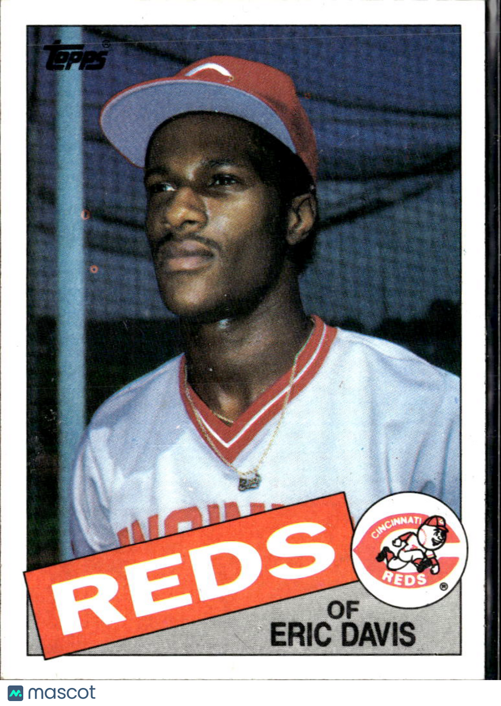 Eric Davis 1985 Topps Rookie RC Cincinnati Reds