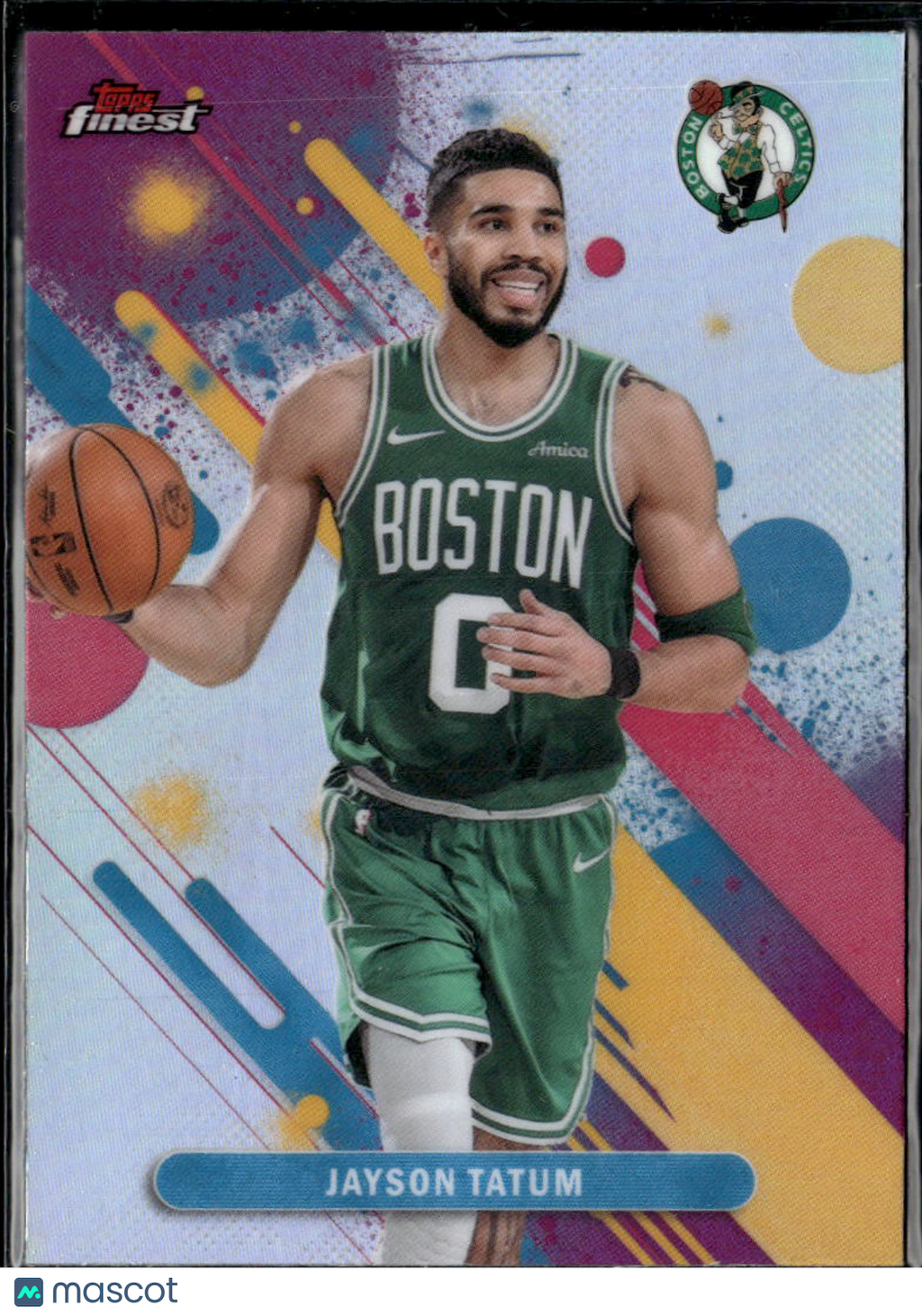 Jayson Tatum 2026 Topps Finest Refractor Boston Celtics