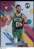 Jayson Tatum 2026 Topps Finest Refractor Boston Celtics
