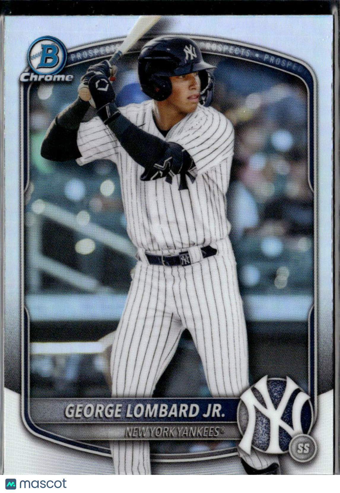 George Lombard Jr. 2025 Bowman Chrome Refractor New York Yankees