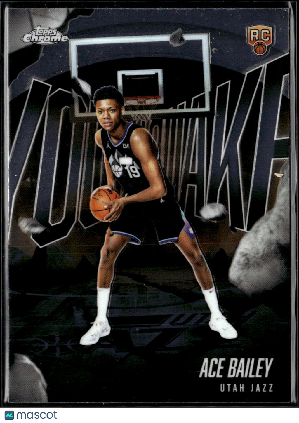 Ace Bailey 2025 Topps Chrome Youthquake Rookie RC Utah Jazz