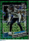 Devon Witherspoon 2023 Optic Rated Rookie RC Green Velocity Seattle Seahawks