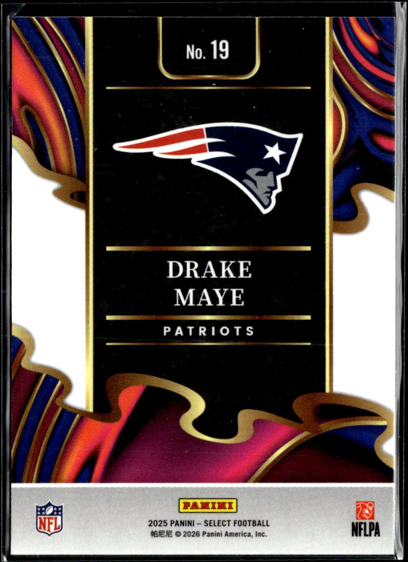 Drake Maye 2025 Select Phenomenon New England Patriots