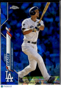 Corey Seager 2020 Topps Chrome Sapphire Edition Los Angeles Dodgers