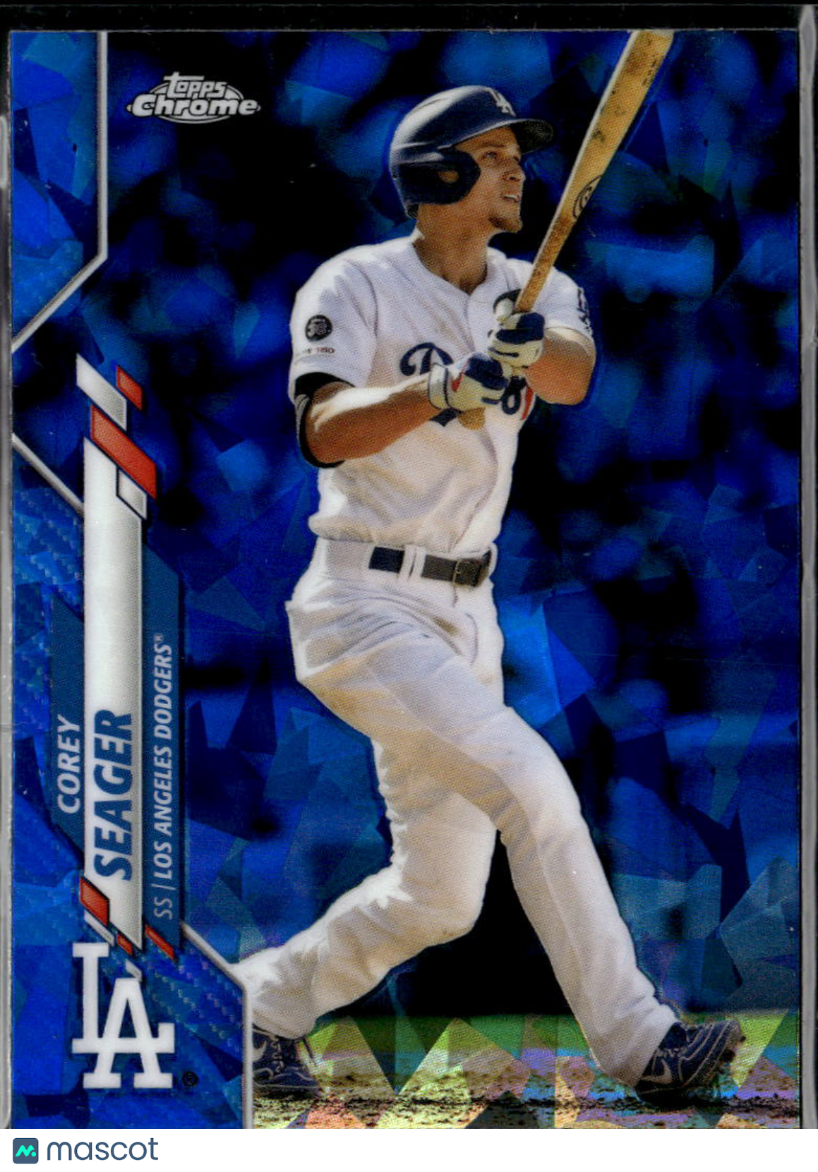Corey Seager 2020 Topps Chrome Sapphire Edition Los Angeles Dodgers