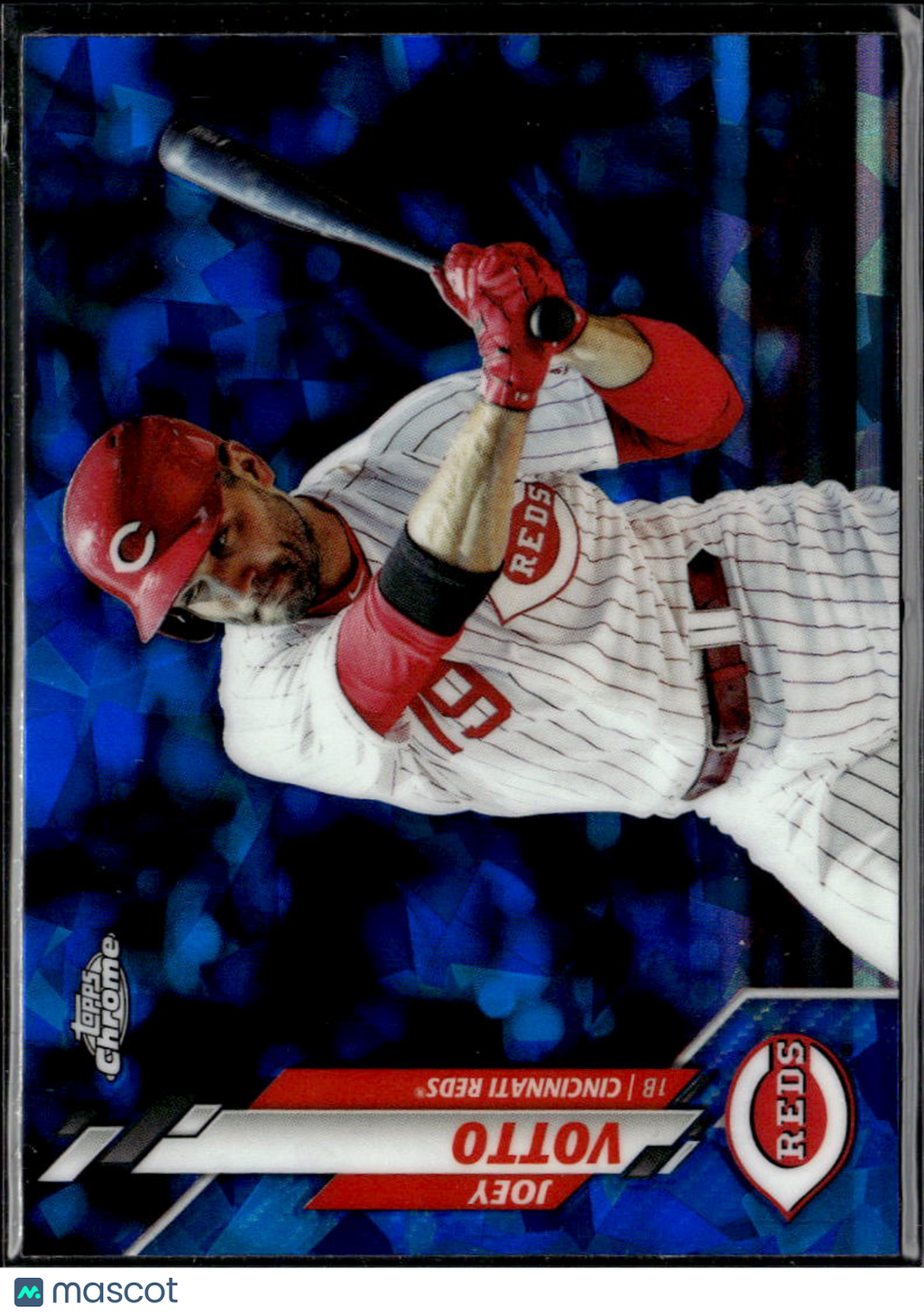 Joey Votto 2020 Topps Chrome Blue Sapphire Refractor Cincinnati Reds