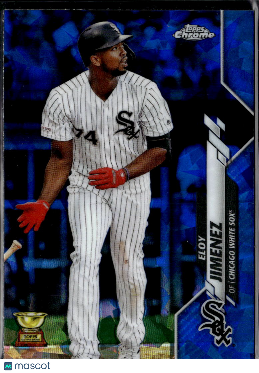 Eloy Jimenez 2020 Topps Chrome Blue Sapphire Refractor Chicago White Sox