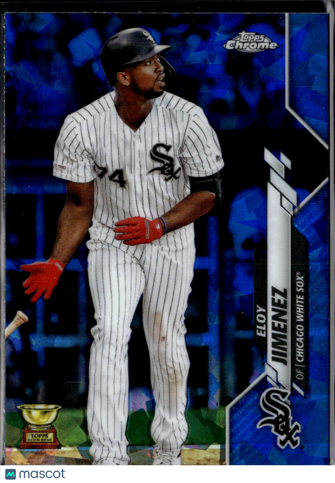 Eloy Jimenez 2020 Topps Chrome Blue Sapphire Refractor Chicago White Sox